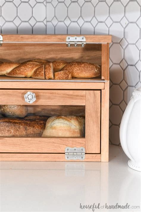 glass bread storage container